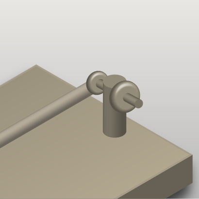 Simple damper (no wheel)